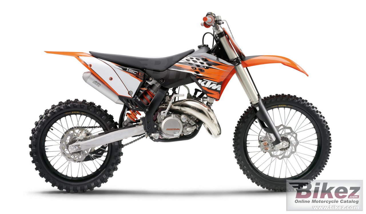 Big KTM 150 sx picture and wallpaper from Bikez.com